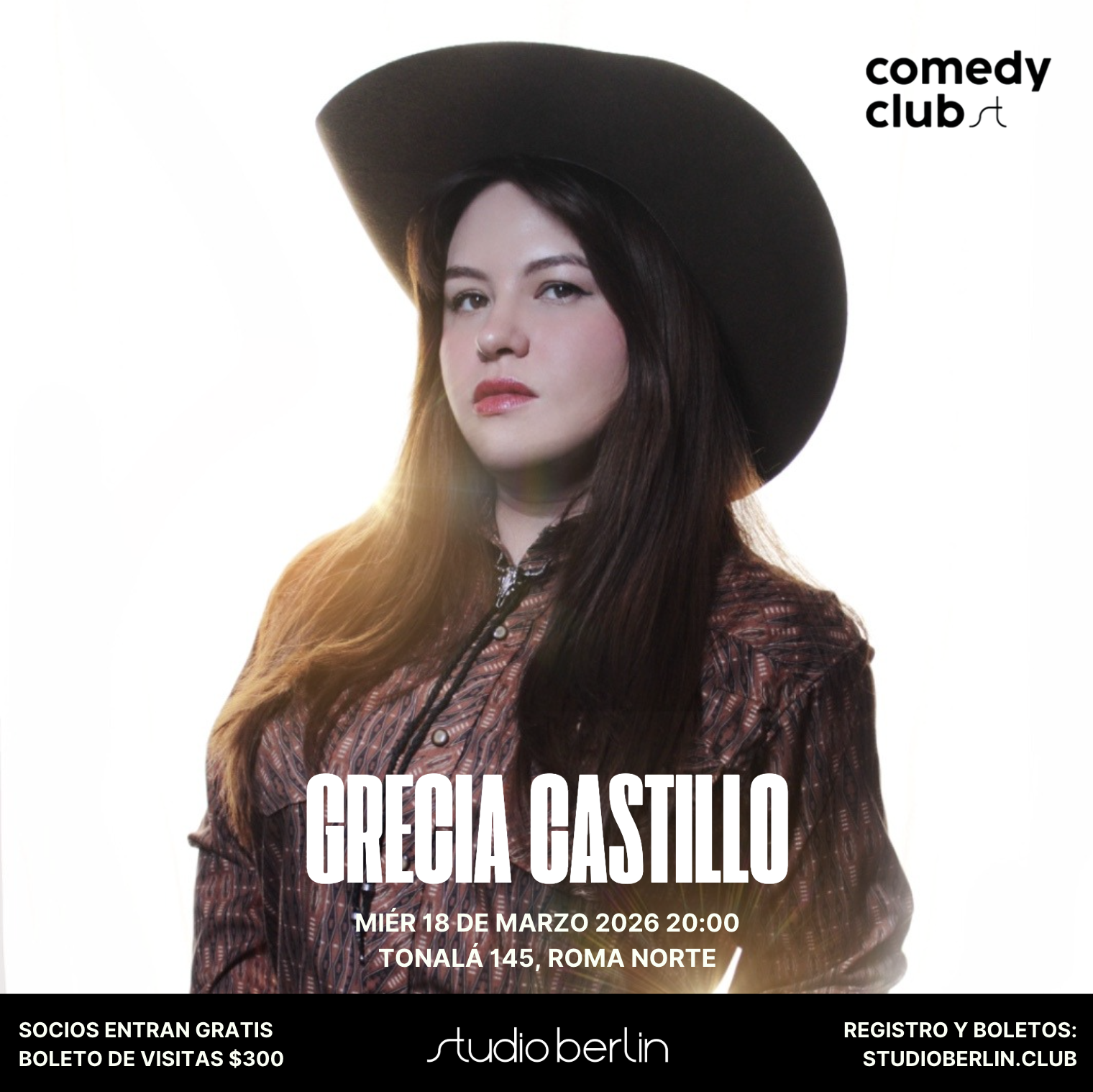 Grecia Castillo (COMEDY CLUB)